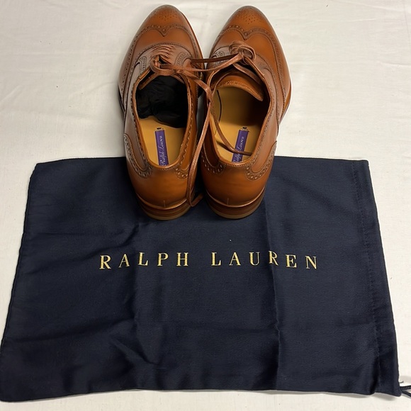 Ralph Lauren Purple Label Sully Lace Up Oxfords Loafers Dress Shoes: 39Bmade. - Picture 4 of 16